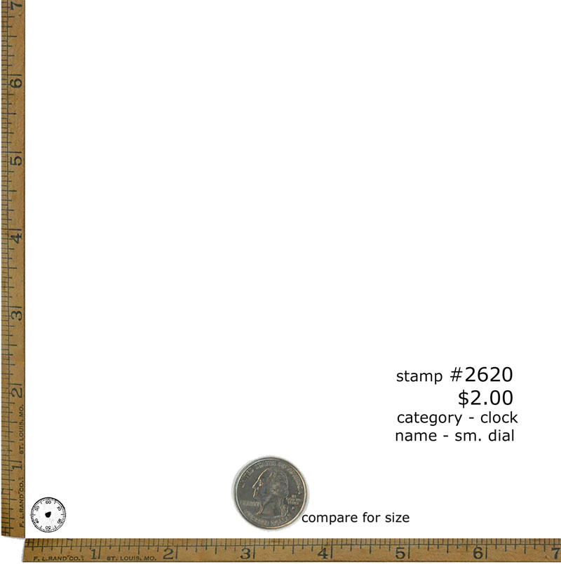 #2622 - Sm. Dial - Clock